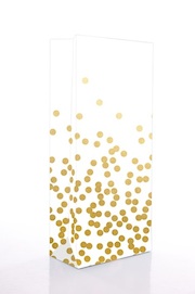 Gold Confetti  - treat bags